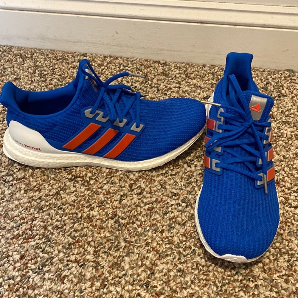 Adidas Ultra Boost Primeblue Royal Blue/White Size 11/1/2